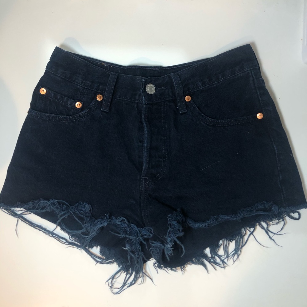 Levi Denim Shorts Midnight Blue